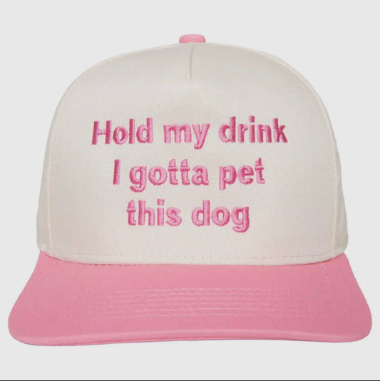 Hold My Drink Trucker Hat