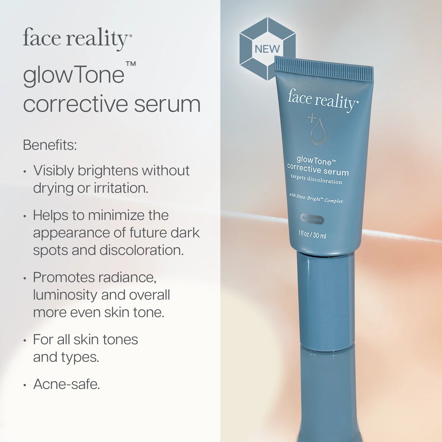 Face Reality Glow Tone corrective serum