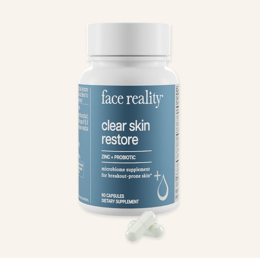 Face reality Clear skin restore supplements